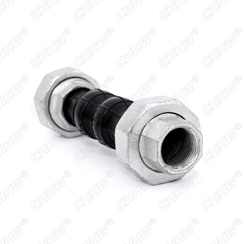 DN20絲扣連接橡膠接頭軟(經(jīng)緯線橡膠接頭)